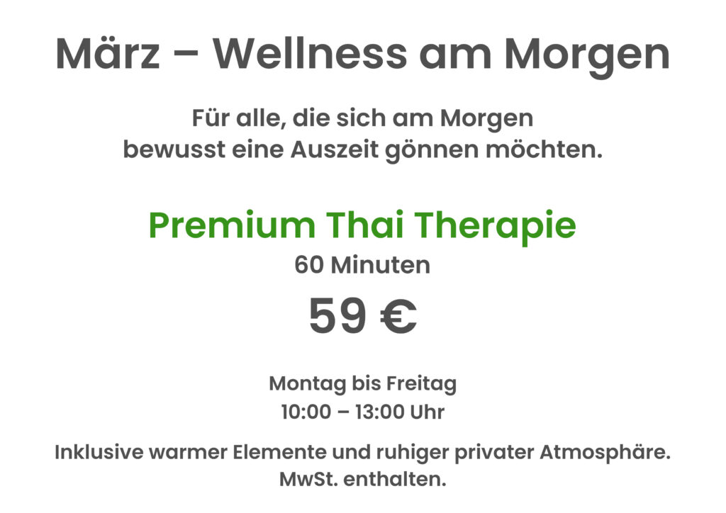 Premium Thai Massage Therapie Kettwig